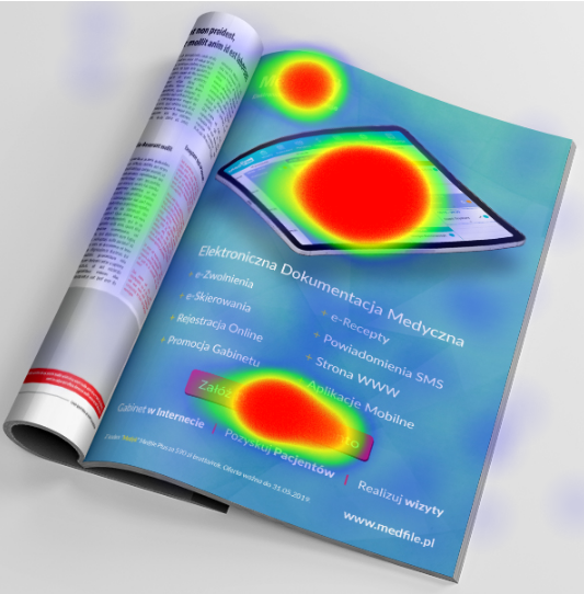 Wskaż element grafiki, który zauważyłeś jako pierwszy - wynik